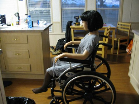 Real Doll Wheelchair